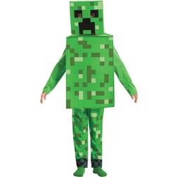 Disguise Minecraft Creeper Barn Karnevalskostyme