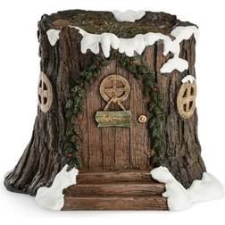 Lykketrold The Grandam Family House Tree Stump Brown Dekorationsfigur 20cm