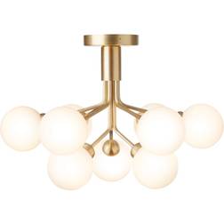 Nuura Apiales Brass/Opal Pendel 59.5cm