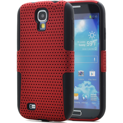 A-One Brand Mesh Combo Skal till Samsung Galaxy S4 i9500 Röd