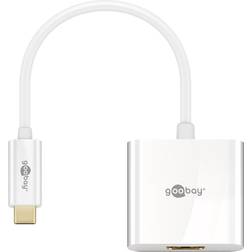 Goobay USB C - HDMI Adapter M-F 0.2m