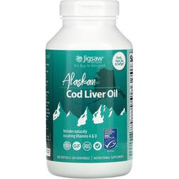 Jigsaw Health Alaskan Cod Liver Oil 180 pcs