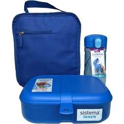 Sistema Frokostsæt 3 Dele 21,5 cm, Blå