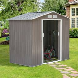 WFX Utility 7 W 4 D Metal Apex Garden Shed
