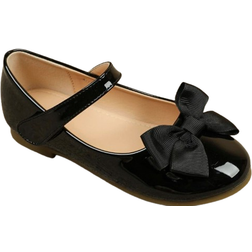 Shein Girls Bow Decor Mary Jane Flats