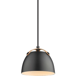 Halo Design Oslo Black/Oak Pendellampe 16cm