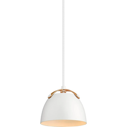 Halo Design Oslo White/Oak Pendant Lamp ∅ 16cm