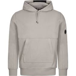 CP COMPANY Diagonal Raised Fleece Hoodie - Drizzle Grey