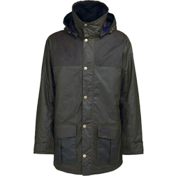 Barbour Ollerton Wax Jacket - Archive Olive