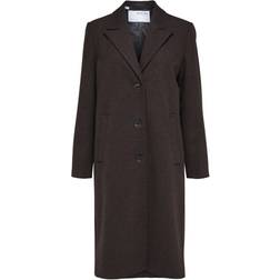 Selected Alma Single Button Coat - Java