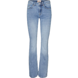 Vero Moda Vmflash Medium Waist Jeans - Blue/Light Blue Denim