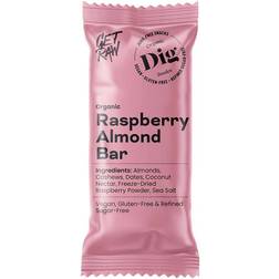 Getraw Raspberry Almond Bar 42g 1pak