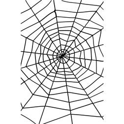 Smiffys Party Decoration Halloween Spider Web Black 1.5m