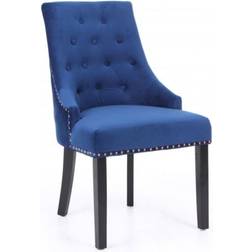 Neo Studded Blue Kitchen Chair 92cm