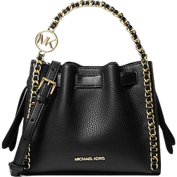 Michael Kors Mina Small Chain Crossbody Bag - Black