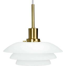 DYBERG LARSEN DL20 Light Opal/Brass Lampada a Sospensione 20cm