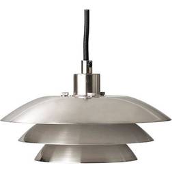 DYBERG LARSEN DL20 Brushed Steel Pendellampa ∅ 20cm
