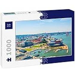 Lais Puzzle pussel panoramautsikt över Göteborg, Sverige 1000 bitar