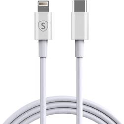 SiGN USB-C till Lightning Kabel 2.1A 0.25m