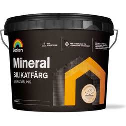 Beckers Silikatfärg, Mineral helmatt, Valfri kulör 10L