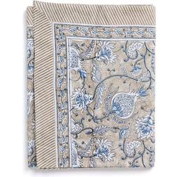 Chamois Pomegranate Dug Blå, Beige (230x150cm)