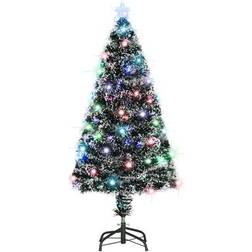 vidaXL Illuminated Green/White Julgran 120cm