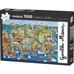 Kärnan Gunilla Mann Blekinge Sveriges Tradgard 1000 Pieces