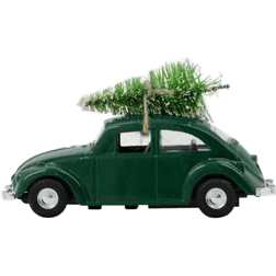 House Doctor MINI Xmas Cars Green Decoración 5cm