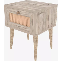 Hanah Home Euromos Oak Nachttisch 35x40cm