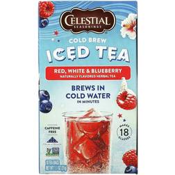 Celestial Seasonings Cold Brew Iced Tea Red, White & Blueberry 31g 18st