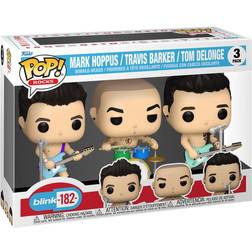 Funko Pop! Rocks Mark Hoppus Travis Barker Tom Delonge