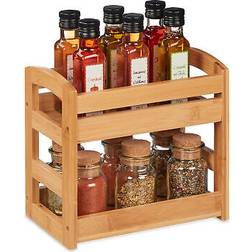 Relaxdays Bamboo Spice Rack 2