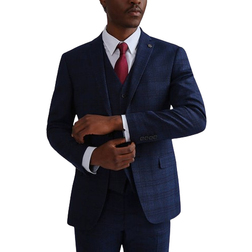 Ted Baker Munro Check Slim Fit Suit Jacket - Navy