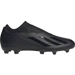 Adidas X Crazyfast.3 Laceless FG Soccer Cleats - Core Black