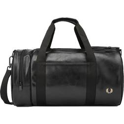 Fred Perry Black Classic Barrel Bag 774 UNI