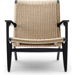 Carl Hansen & Søn CH25 Naturflätat Papperssnöre Loungestol 73cm