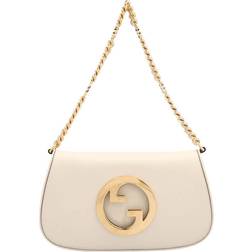 Gucci Blondie Shoulder Bag - White Leather