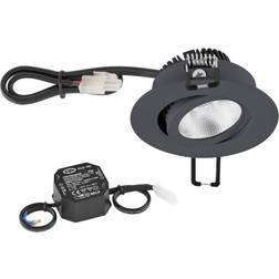 EVN Lichttechnik P-LED Anthracite Deckenfluter 8.3cm