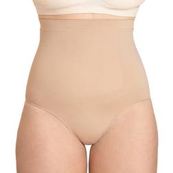 Shapermint Essentials All Day Every Day High Waisted Shaper Panty - Beige