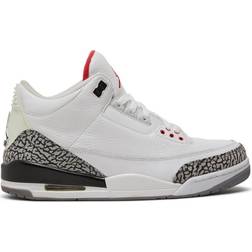 Nike Air Jordan 3 Retro M - White/Fire Red/Cement Grey/Black