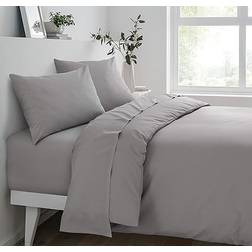 Sleepdown Drap-Housse Gray Bed Sheet Grey (200x182cm)