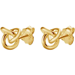 Drakenberg Sjölin Le Knot Drop Studs - Gold