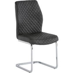 Metro Lane Kerry Upholstered Grey Kitchen Chair 93cm