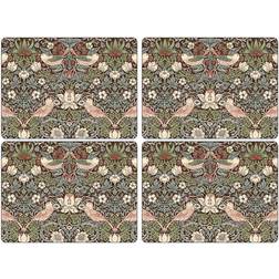 Pimpernel Strawberry Thief Glasbrik 4stk