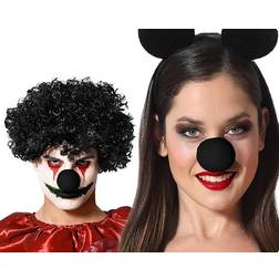 BigBuy Carnival Clownnäsa Svart