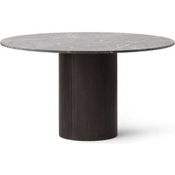 Vipp 494 Grey Marble/ Dark Oiled Oak Dining Table 130cm