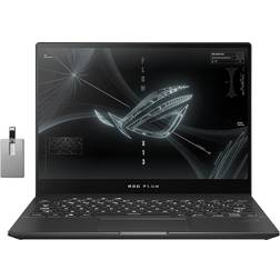 ASUS ROG Flow Touchscreen Laptop, 13.4'' WUXGA 1920x1200 Display, AMD Ryzen 7 6800HS, 16GB LPDDR5 RAM, 1TB SSD, NVIDIA GeForce RTX 3050, Backlit Keyboard, Win 11 Pro, Black, 32GB USB Card