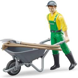 Bruder Figure Set Farmer with Accessories 62610