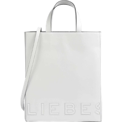 Liebeskind Logo Carter M Handbag - White