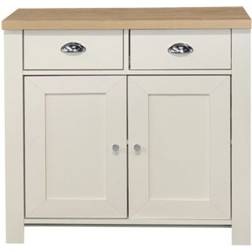 Birlea Highgate Cream/Oak Sideboard 79x81.3cm